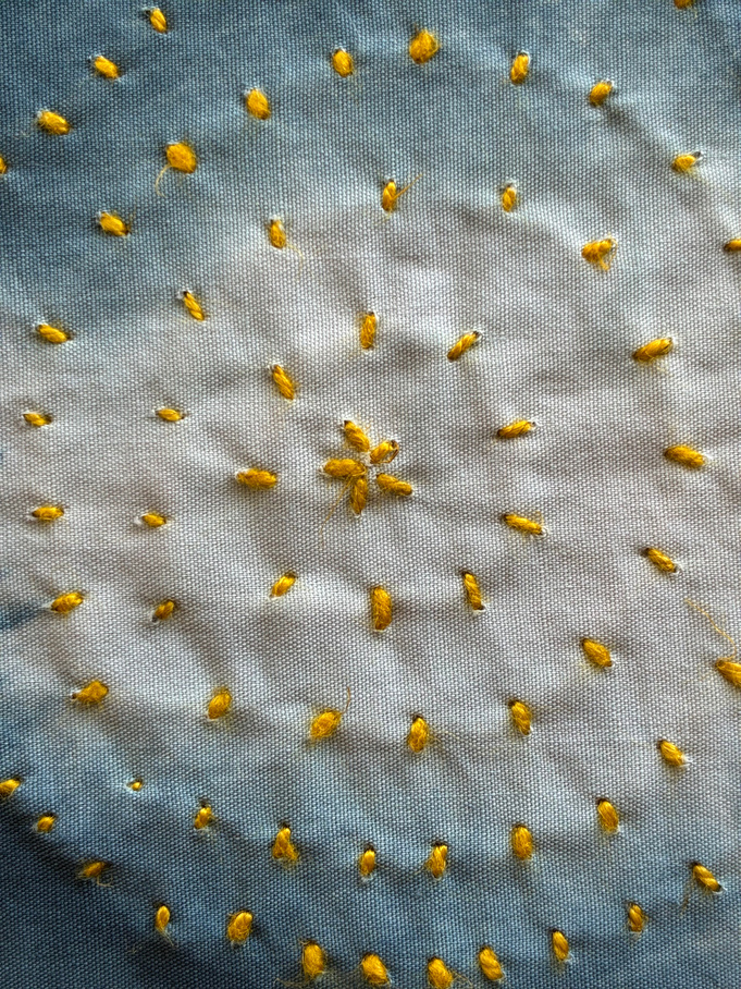 Embroidery detail